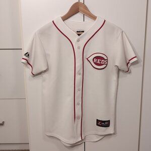 Cincinnati Reds Chapman Jersey White Youth L
